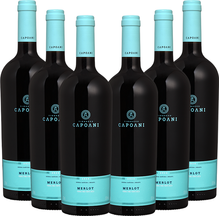Merlot 2020 - Compre 6 ganhe 12 garrafas