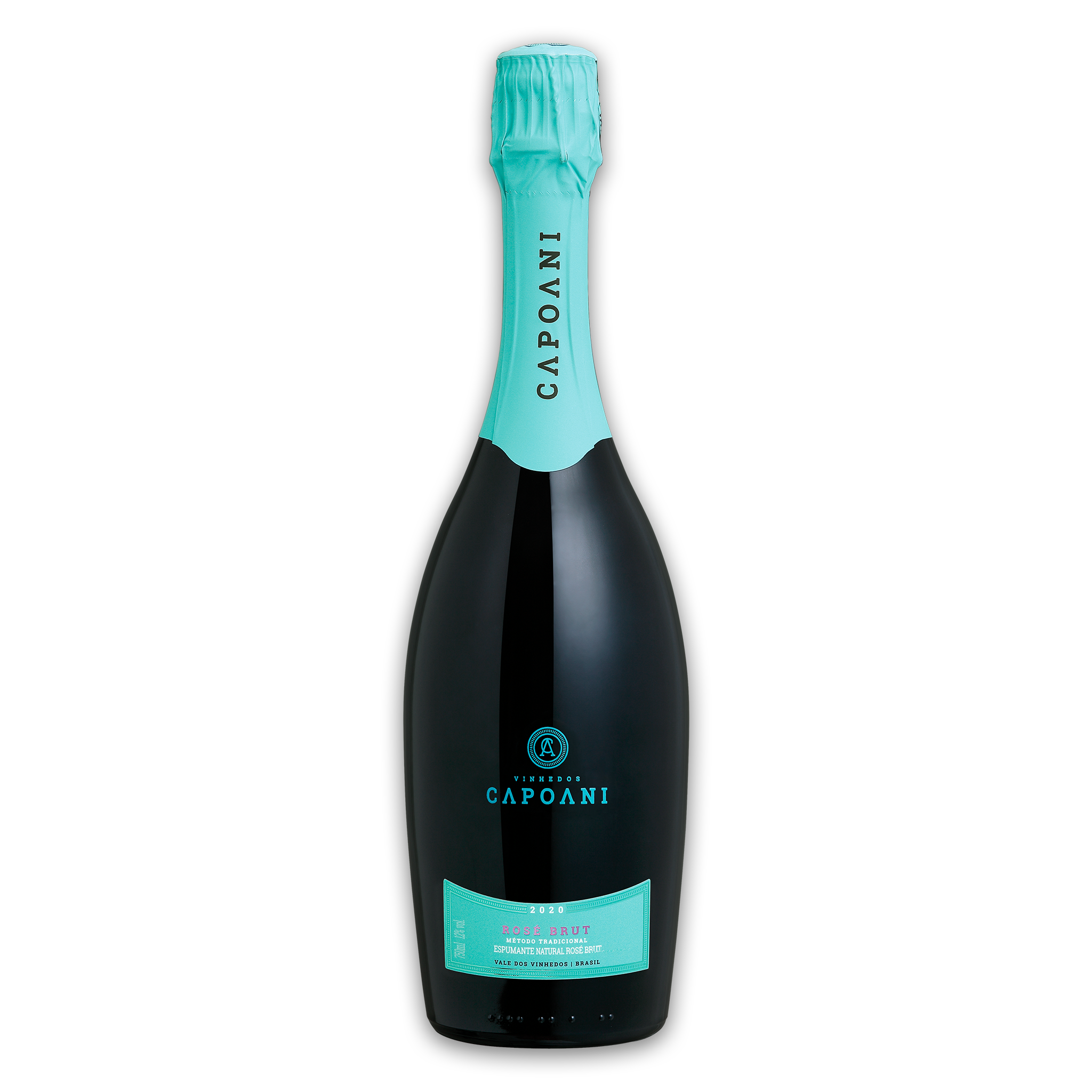 Espumante Capoani Rosé Brut 2021 - Método Tradicional