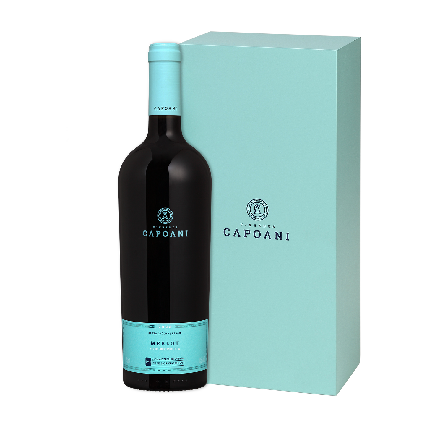 Merlot D.O + Caixa de madeira