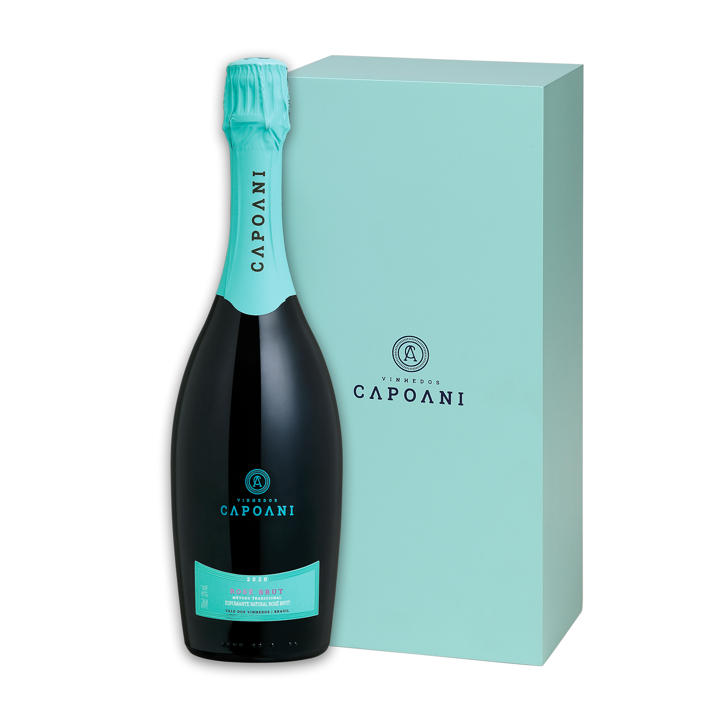 Espumante Rosé Brut + Caixa de madeira