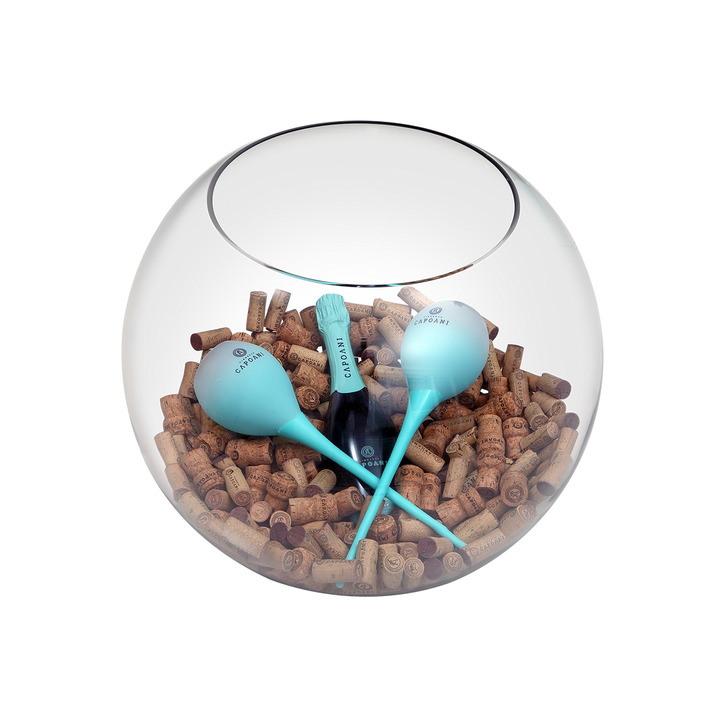 Taça de Acrílico Praia Vinhedos Capoani