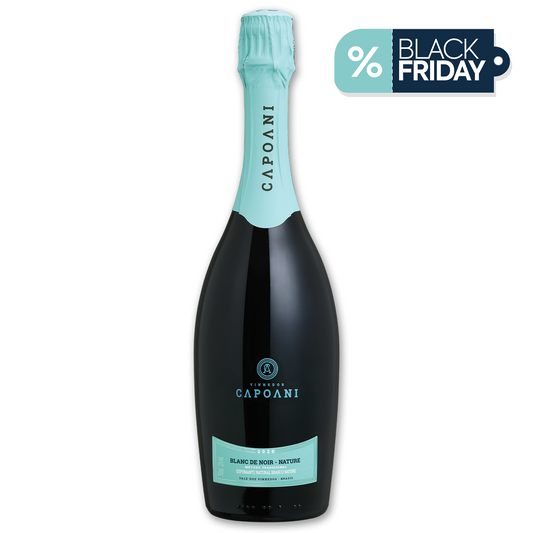 Espumante Capoani Blanc de Noir Nature 2021 - Método Tradicional