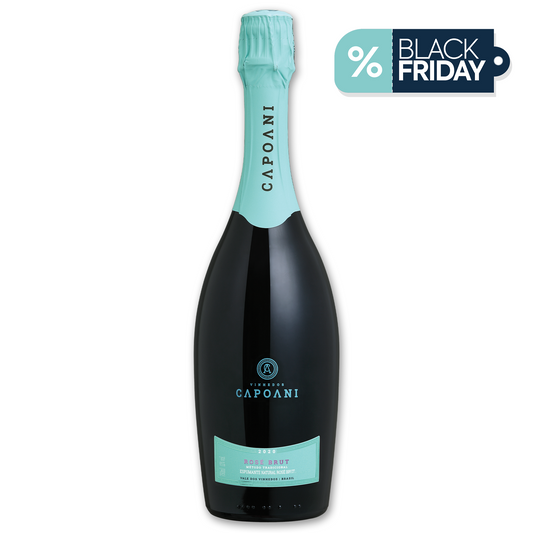 Espumante Capoani Rosé Brut 2021 - Método Tradicional